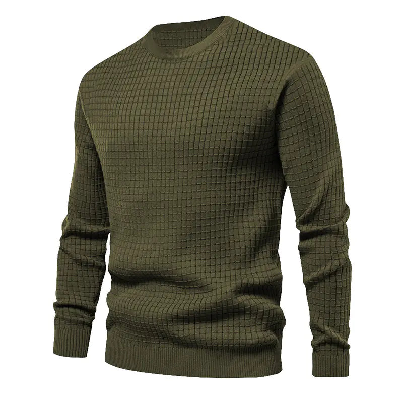 Men's Autumn Winter Knit Sweater with Casual Fit