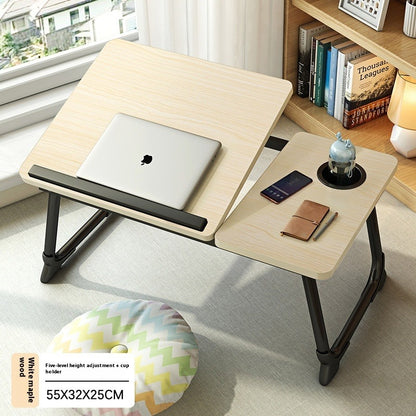 Adjustable Folding Bed Table