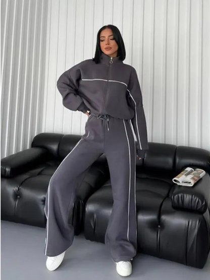 Relaxed Zip Lounge Set