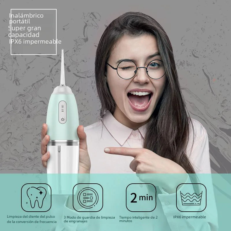 Portable Electric Water Flosser – Adjustable Pressure & Long Battery Life for Oral Care