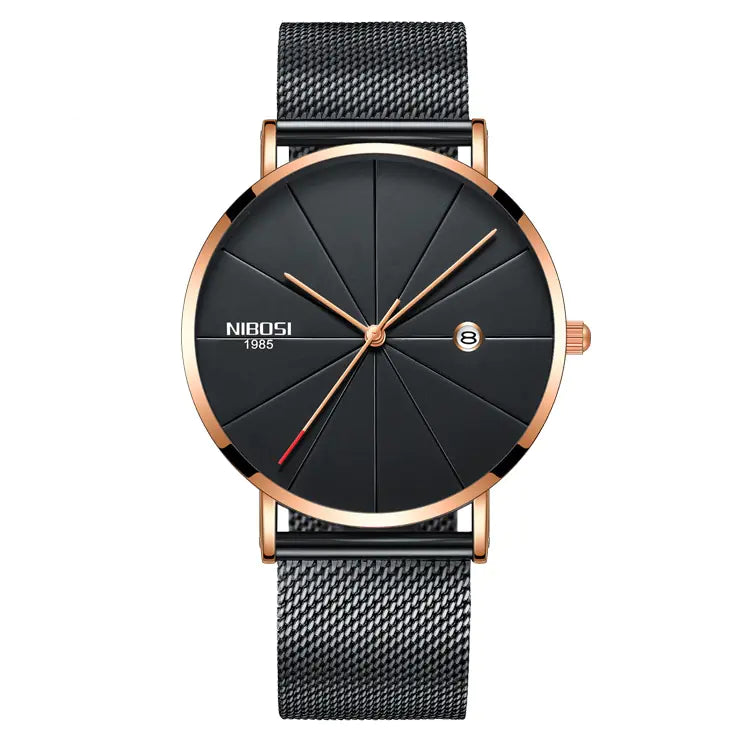 Fashionable Quartz Wristwatch for Couples – Trendy Unisex Waterproof Wristwatch