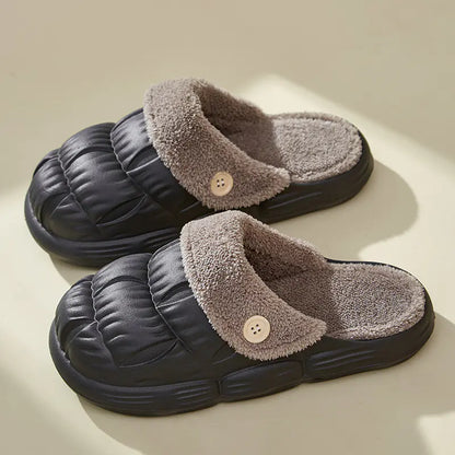 Unisex Furry Slides | Warm Indoor Slippers for Everyday Comfort