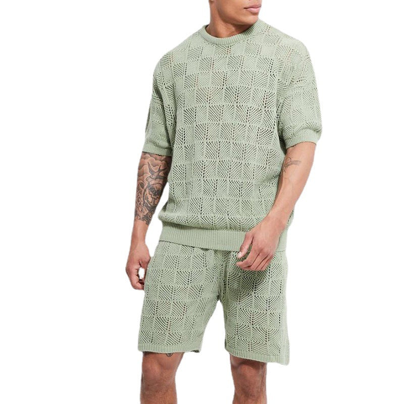 Men's Relaxed Summer Shirt & Shorts Set