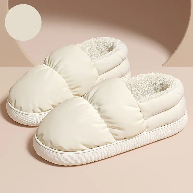 Women’s Soft Cotton Slippers | Indoor Winter Wear