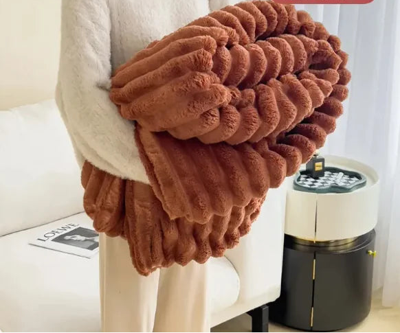 Soft Bubble Velvet Blanket | Soft All-Season Home Comfort