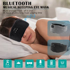 Bluetooth White Noise Sleep Eye Mask – 20 Sounds, Music & 100% Light Blocking