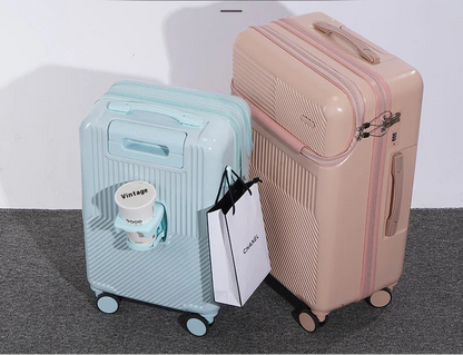 Compact ABS Suitcase with Password Lock | Lightweight Travel Luggage