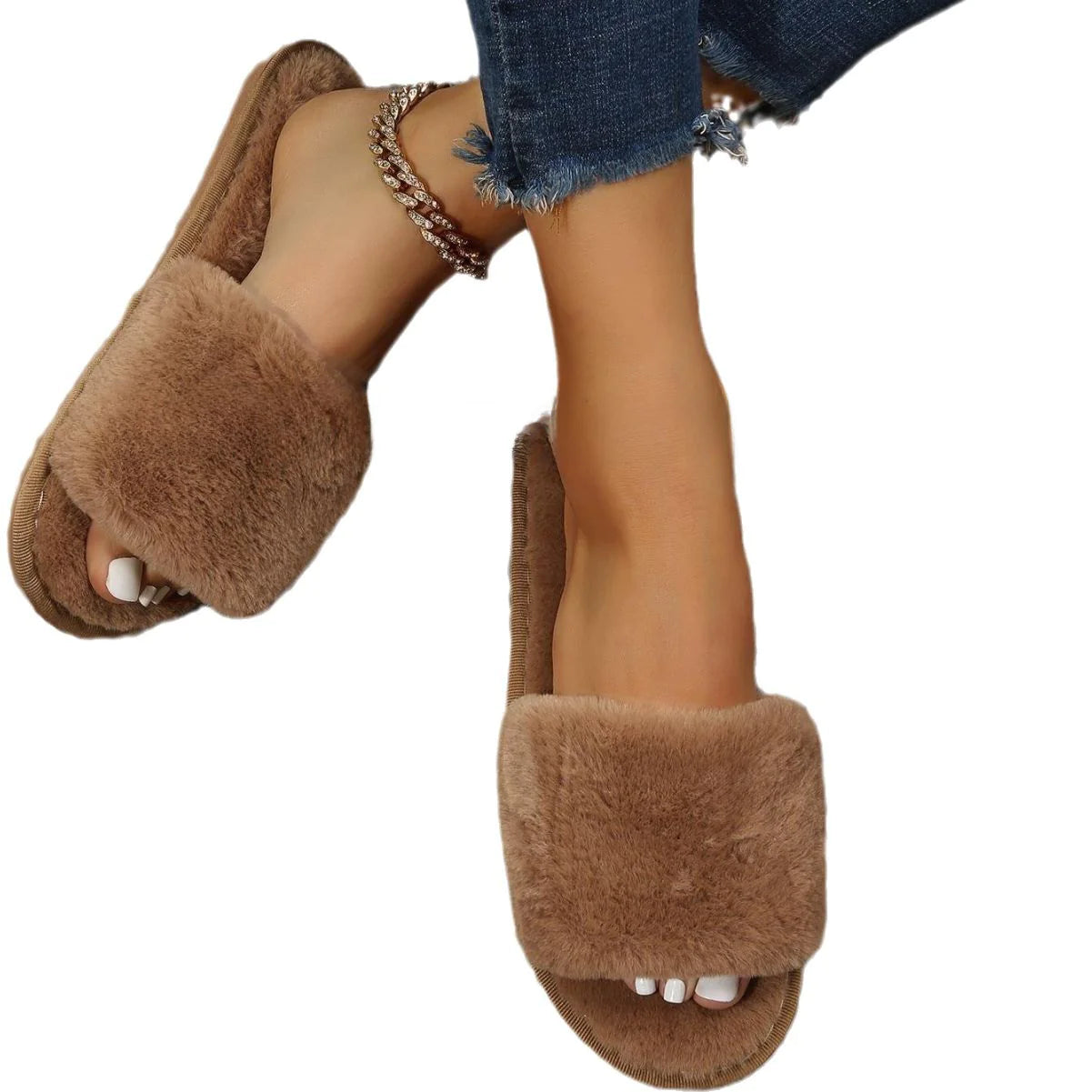 Women’s Plush Winter Slippers | Soft Indoor Wear