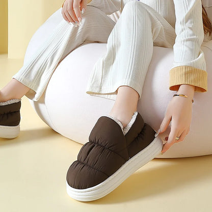 Unisex Cotton Slip-On Indoor Slippers | Soft Padded Design