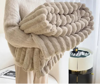 Soft Bubble Velvet Blanket | Soft All-Season Home Comfort