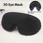 3D Shading Eye Mask – Memory Foam Sleep Mask for Travel & Home