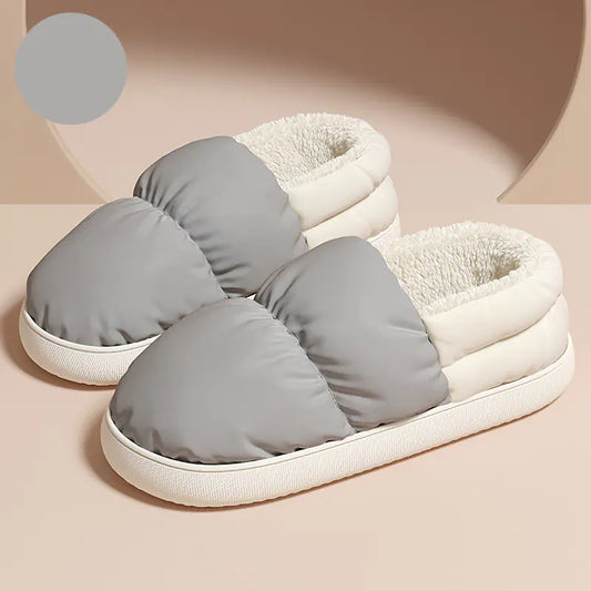 Women’s Soft Cotton Slippers | Indoor Winter Wear