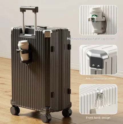 Trolley Luggage Set | Durable Travel Suitcase with Password Lock