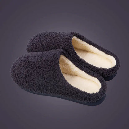 Thick-Sole Indoor Soft Slippers | Unisex Plush Winter Comfort