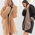 Double-Sided Terry Coat for Women – Cozy & Stylish Lazy Coat
