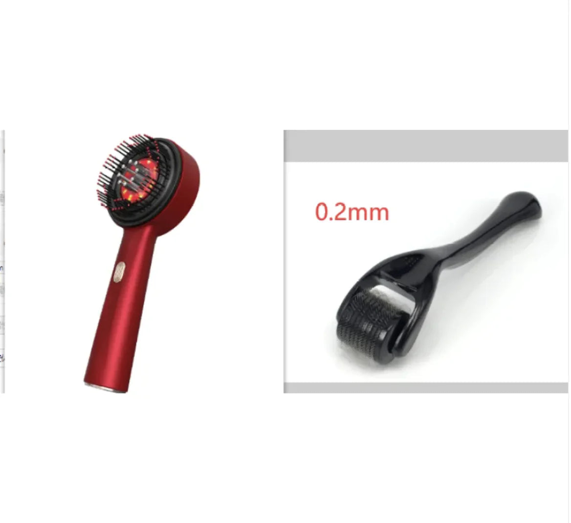 Electric Scalp Massage Comb – Red Light Therapy & Scalp Massager for Hair Care