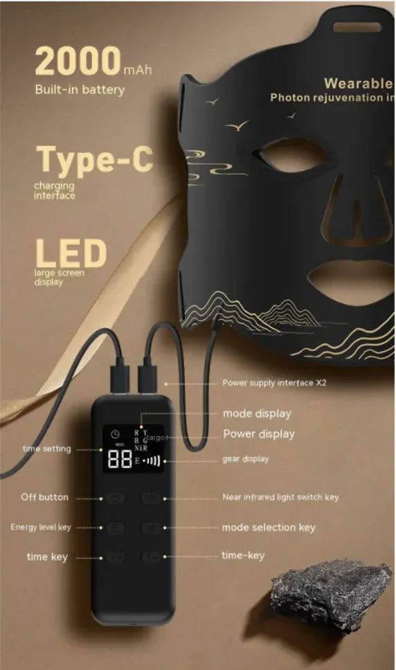 Infrared LED Phototherapy Mask – Skin Rejuvenation Light Therapy