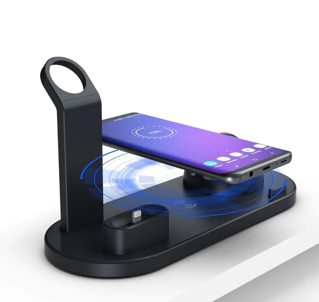 3-in-1 Wireless Charger – Fast Charging Station for iPhone, Apple Watch & AirPods