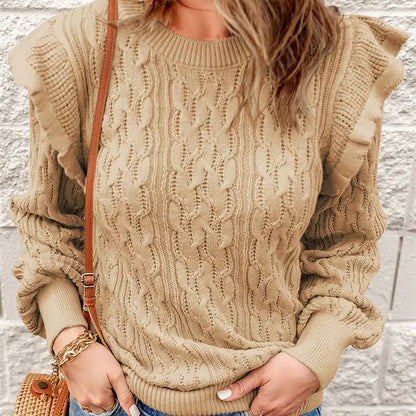 Thickened Knit Sweater | Soft Warm Autumn Winter Knitwear