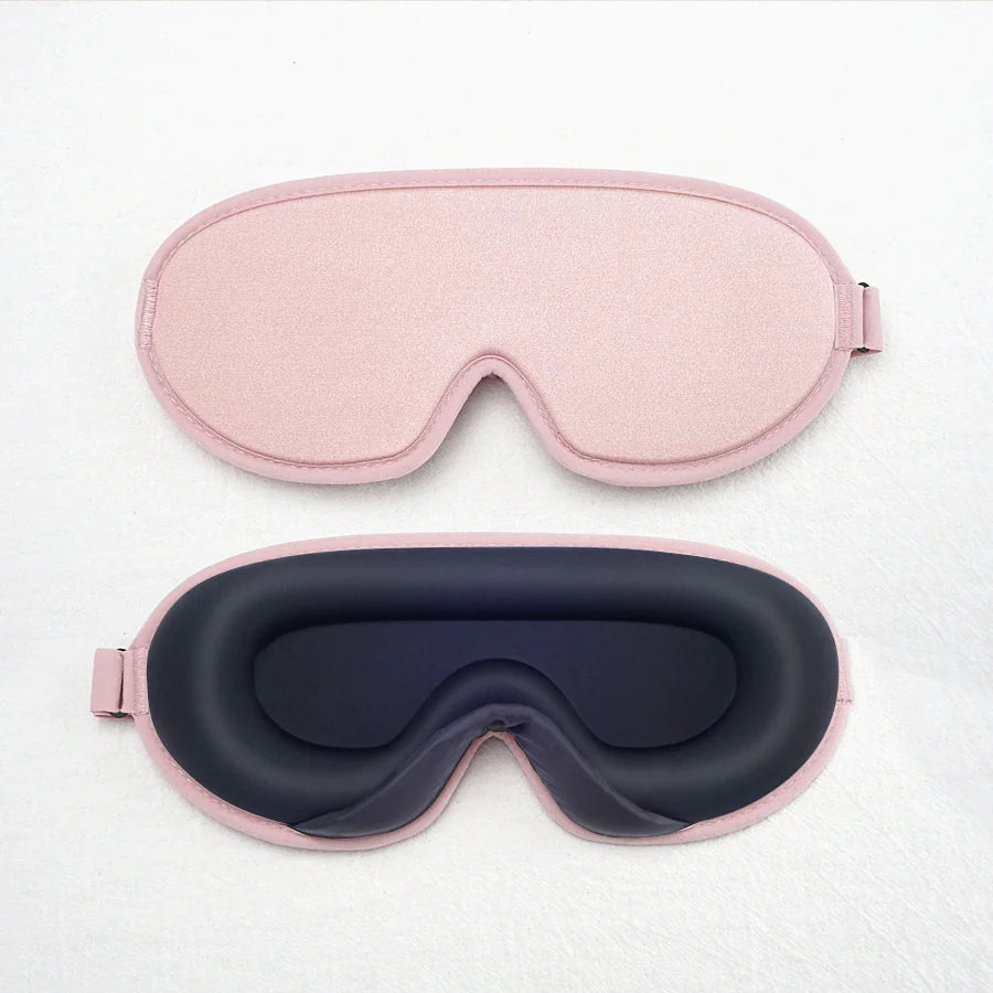Adjustable elastic strap sleep mask  
