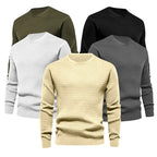 Men's Autumn Winter Knit Sweater with Casual Fit