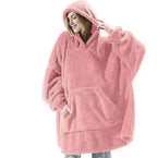 Double-Sided Fleece Thicker Wearable Blanket – Ultra Soft & Warm