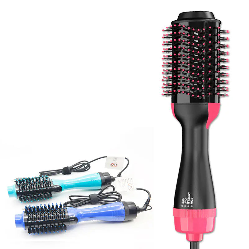 Multifunctional Hot Air Comb – 3-in-1 Hair Dryer, Curler & Straightener