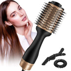 Hot Air Comb Hair Straightener Combo – Dual-Use Styling Tool for Curling & Straightening