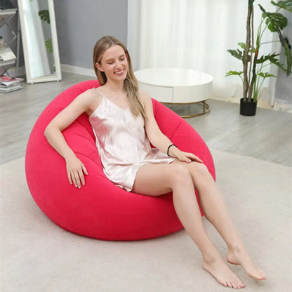 Inflatable Sofa Bed – Portable Lounge Chair for Indoor & Outdoor Use