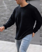 Men's Autumn Winter Fashion Knit Sweater Top
