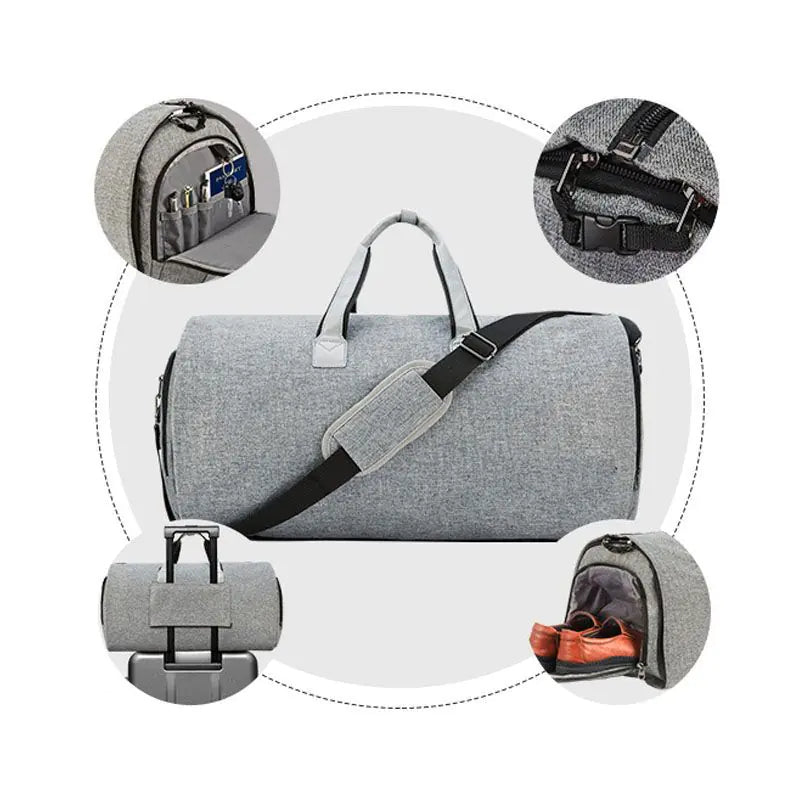 Large Capacity Multi-Function Travel Duffel Bag