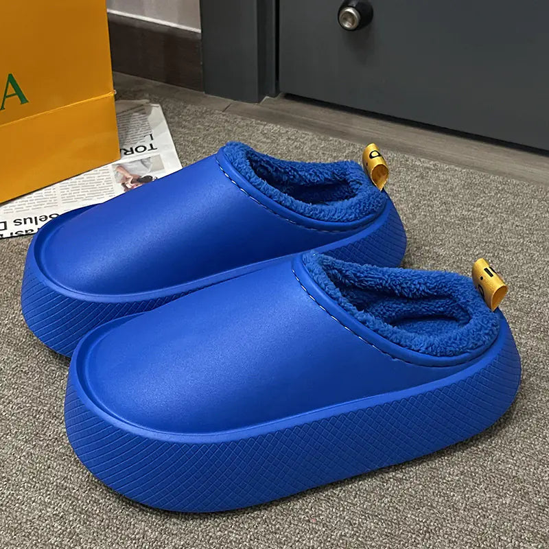 Cotton Indoor–Outdoor Slippers for Women | Lightweight Winter Wear