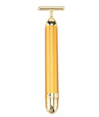 24K Gold Facial Roller Massager – Ultrasonic Anti-Aging Beauty Tool