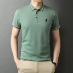 Yacht 2023 Summer Men's Short Sleeve Polo Shirt