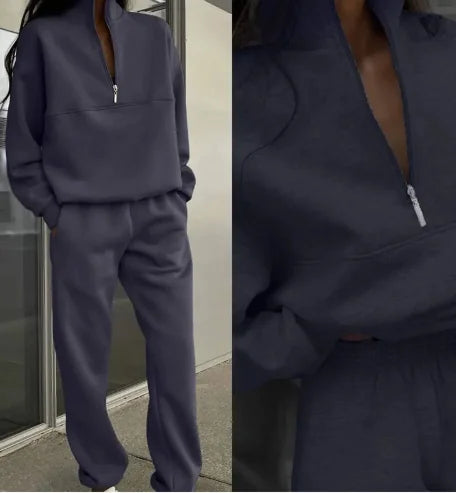 Urban Comfort Lounge Set – Stylish Two-Piece Outfit for Women
