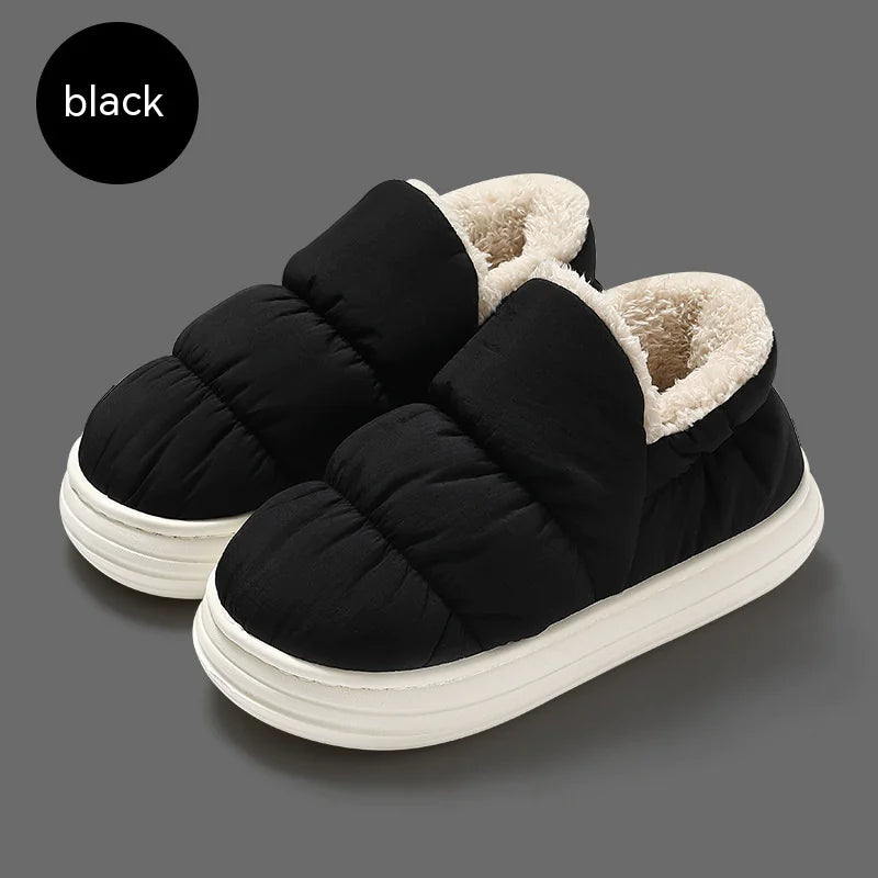 Unisex Cotton Slip-On Indoor Slippers | Soft Padded Design