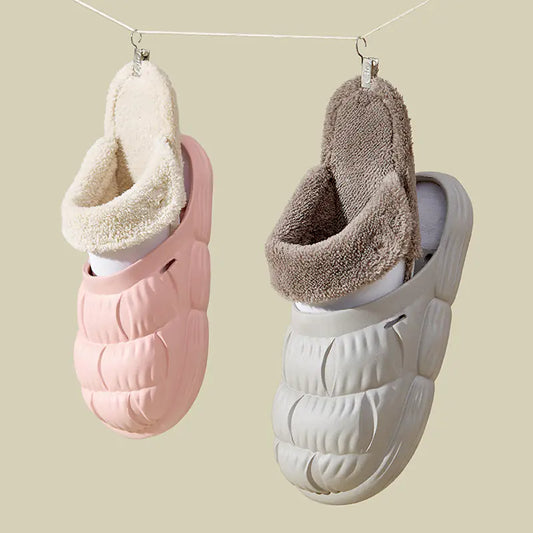 Unisex Furry Slides | Warm Indoor Slippers for Everyday Comfort