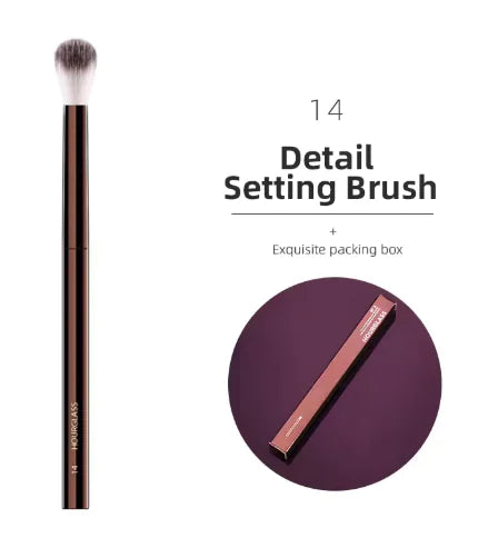 Hourglass Makeup Brush Set – Professional & Travel