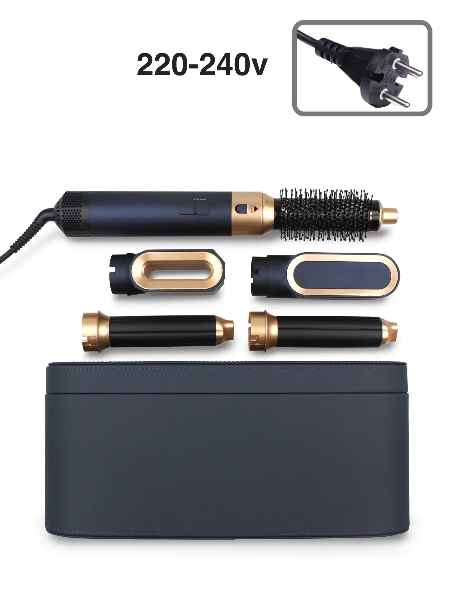 5-in-1 Hair Styling Tool – Automatic Curling Wand, Hair Dryer & Straightener