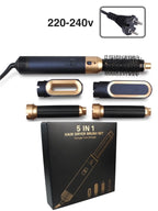 5-in-1 Hair Styling Tool – Automatic Curling Wand, Hair Dryer & Straightener